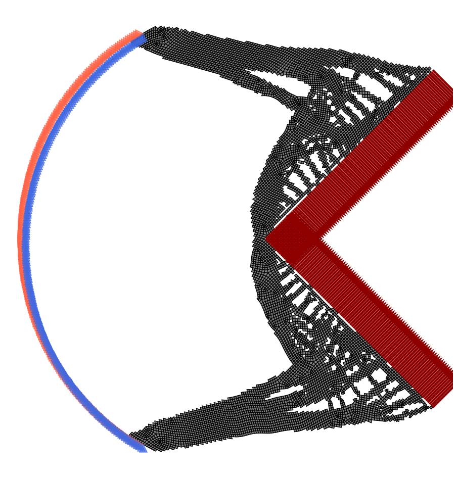 Unstructured mesh optimized solution